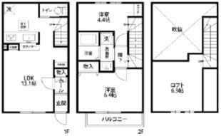 TMテラスハウス本八幡の物件間取画像